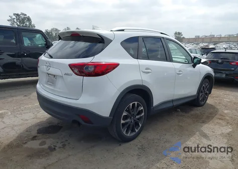 2016 Mazda Cx-5 Grand Touring из США, поврежденный, VIN JM3KE2DY0G0671823